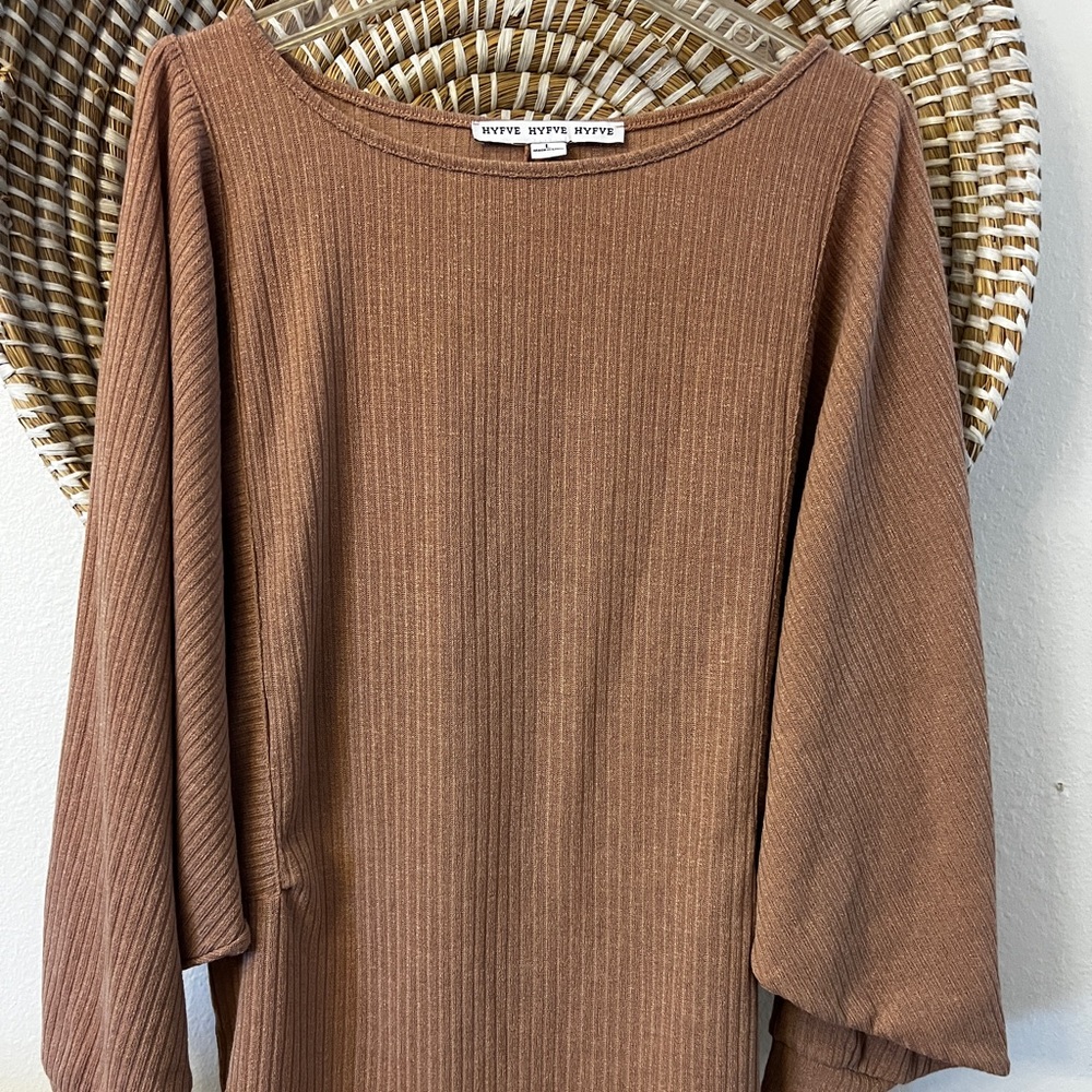 Dolman sleeve sweater